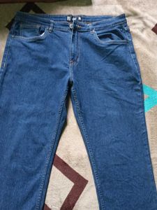 Dark Blue Denim Jeans