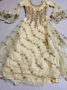 Full Gher Net Anarkali