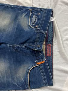 Strips Denim Jeans For Men