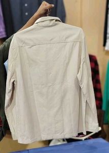 SPAO Beige Button-Up Shirt✅✅