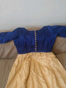 Blue &amp; Gold Gown