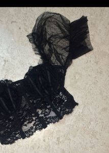 Black Lace Top