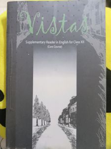 Vistas Supplementary Reader In English For Class 12th ( Core Course)