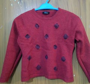 Cute Red  Sweater