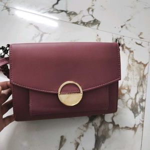 Chic Mauve Crossbody sling Bag