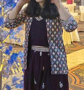 Lehnga Choli Set With Jacket!!