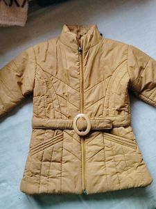 Cute Tan Girls' Jacket