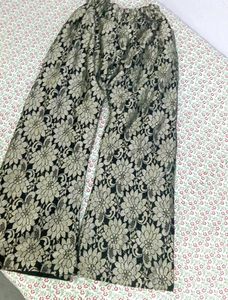 ✨Regal Black&Gold Brocade Pants–₹650 Only Dprice👇