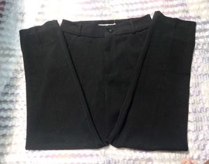 Black Straight Leg Pants