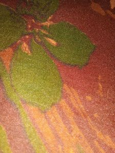 Womens Brown Soft Silk Flowers Printed Saree.