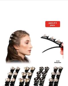 Sparkling Hair Clips (Set of 4)