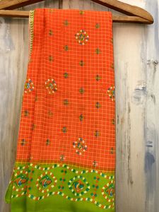 Bandhani Style Saree