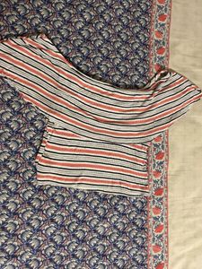 Striped Off-Shoulder Top