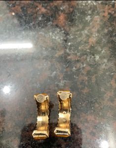 Trendy Crystal Hoops