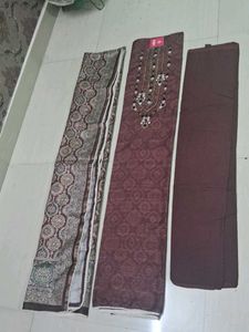 Neeru's Brown Embellished Salwar Suit