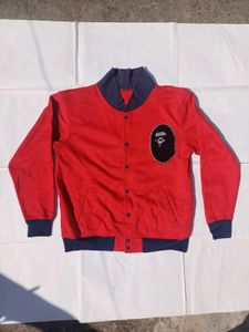 🔥 Rare BAPE Varsity Jacket – Size L (26 xb  21)