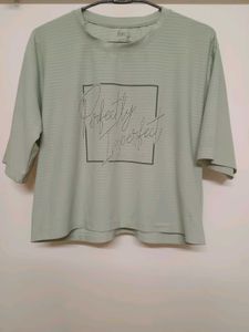 Striped Graphic Tee