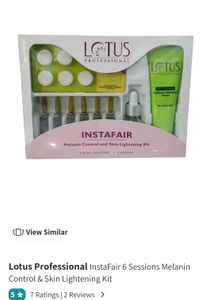 Lotus Professional InstaFair Skin Lightening Kit