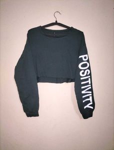 H&amp;M Crop Sweatshirt