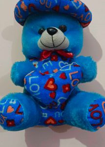 Soft Cute Teddy 🧸with 💙