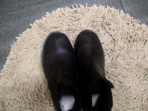 Black Chelsea Platform Boots