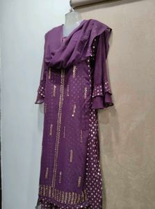 Elegant Purple Kurti