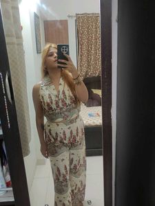 Floral Print Two-Piece Set