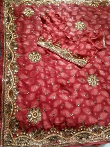 Copper Work Saree! 😍