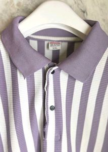 Striped Polo Shirt - XL