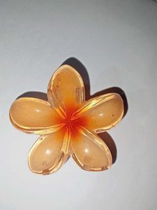 flower claw clip