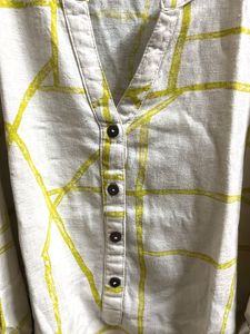 Boho Chic Linen Tunic Top
