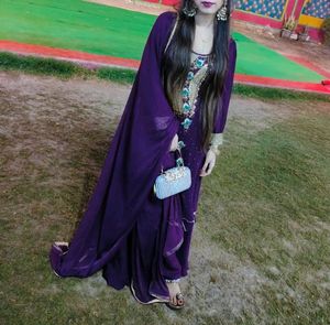 HeavyInner Suit Skirt Plazzo With Laces Dupatta