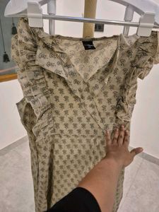 Patterned Casual Dress