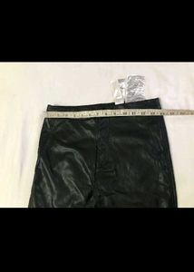 Zara Faux Leather Slim Pant Waist 28-30