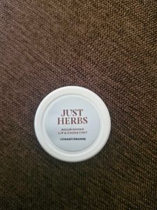 Just Herbs Lip &amp; Cheek Tint - Tangy Orange