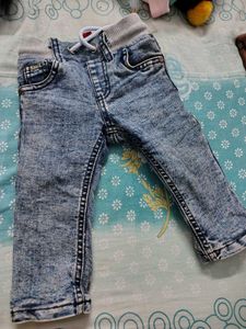 Cute Baby woollen jeans