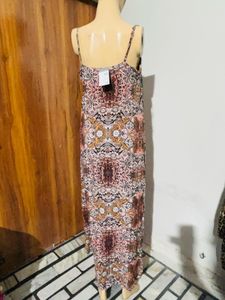 Boho Print Maxi Dress