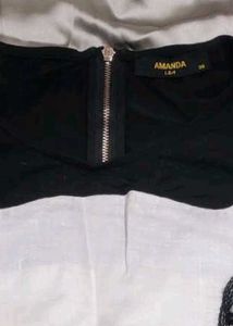 Chic Black &amp; White Dress