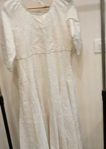 White Embroidered Maxi Dress
