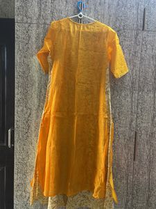 Cotton Organza Double Layer Dress