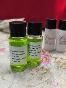 travel size toiletries shampoo and body lotion