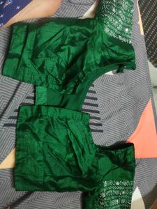 Ombre Heavy Mirror Work Saree