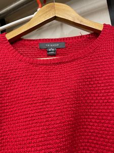 Red sweater