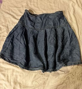 Cute Denim Mini Skirt
