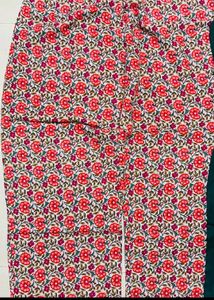 Combo Kurti Set Floral &amp; Solid Green Top