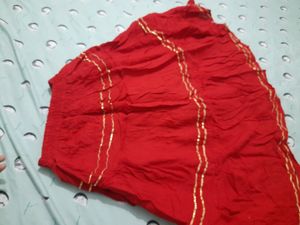 Red Skirt For Girl...  3to 5 Yr