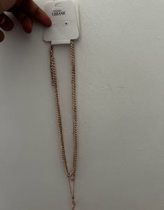 Gold Necklace Layered Chain