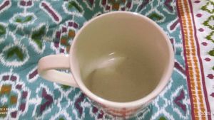 Red Hearts Patterned Mug