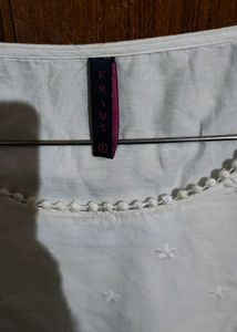 White Embroidery TOp