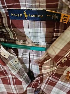 Men&#39;s Ralph Lauren Checkered Shirt